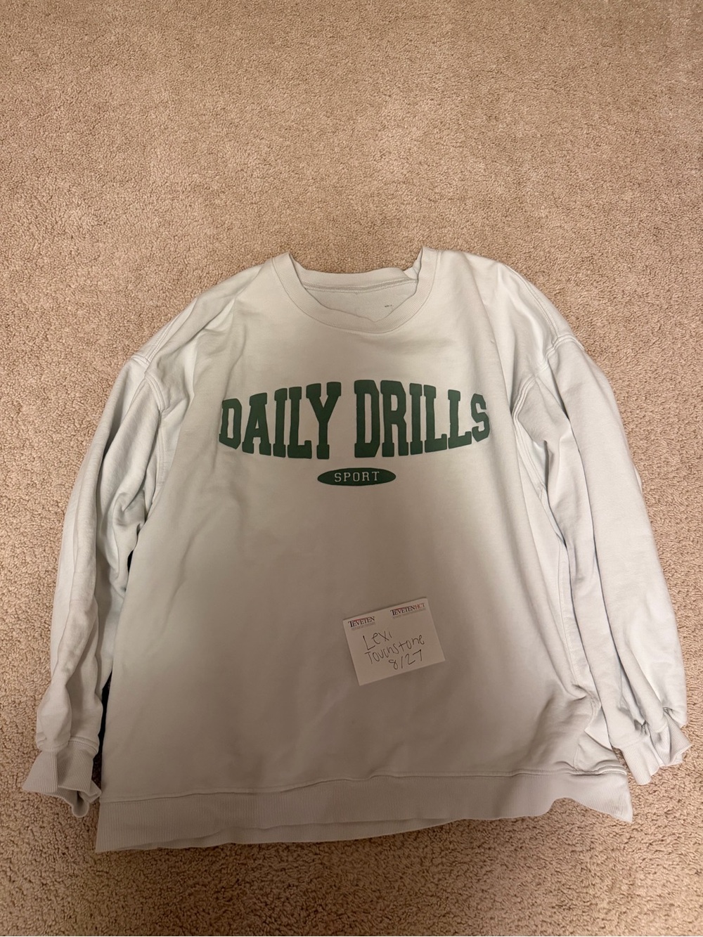 daily drills SPORT crewneck